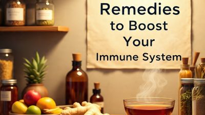 10  Natural Remedies to Boost Your Immune System at Home