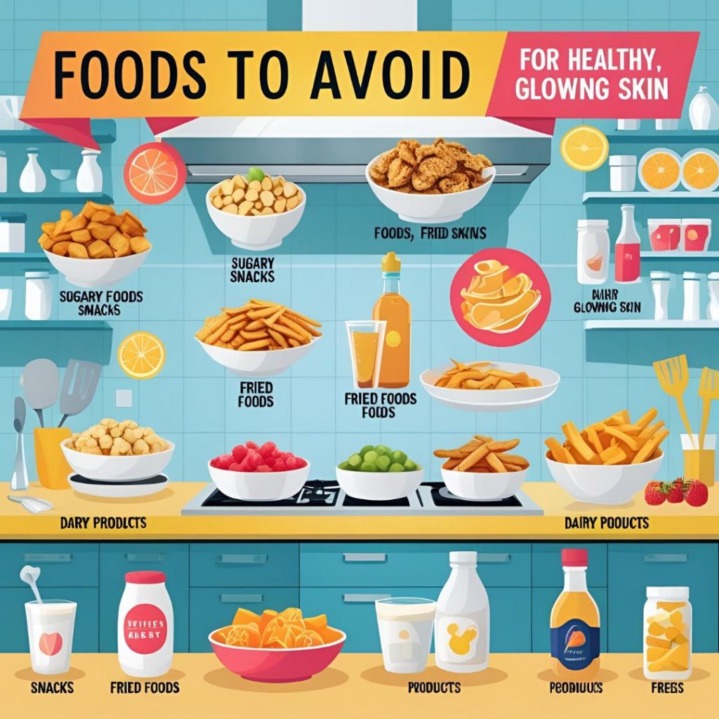 Foods to Avoid for Healthy, Glowing Skin