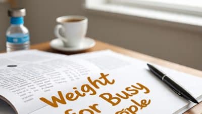Ultimate Weight Loss Guide for Busy People